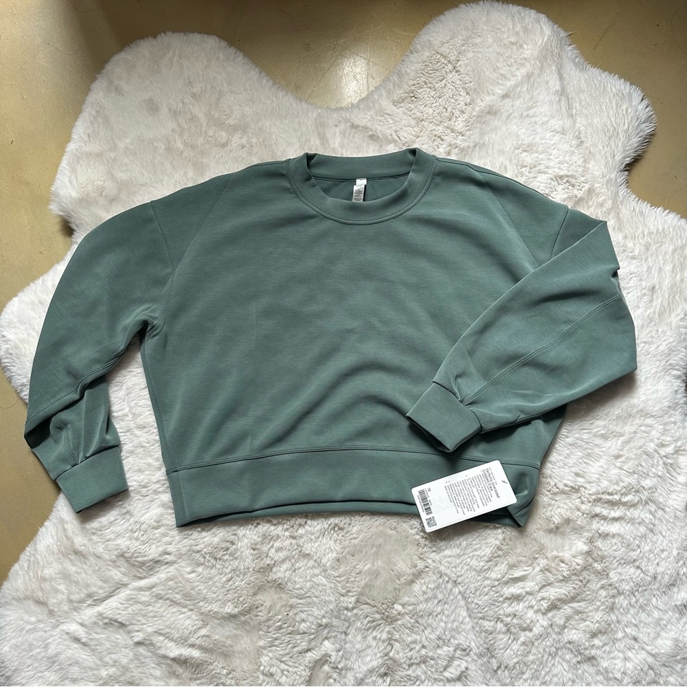 Lululemon Softstreme Perfectly Oversized Cropped Crew